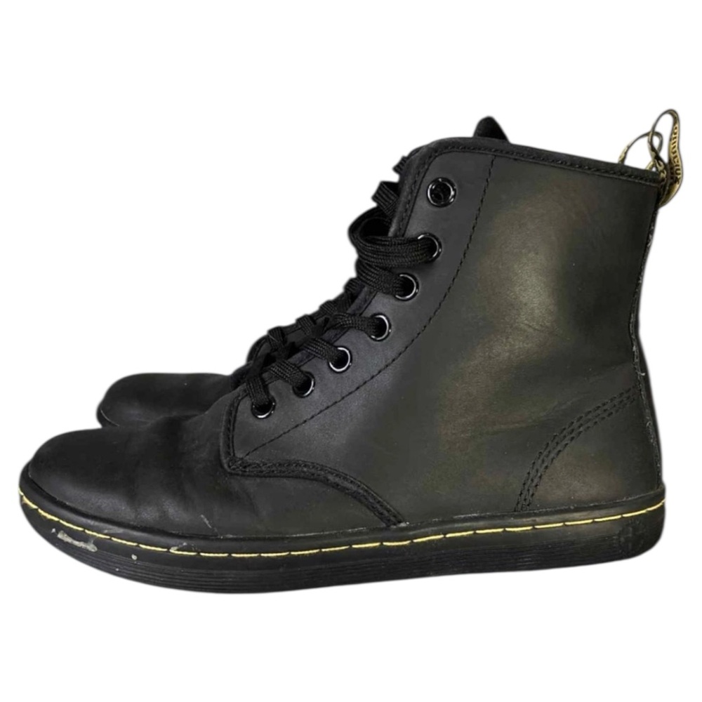 Dr. Martens Black Leather Women’s 6 Boots
